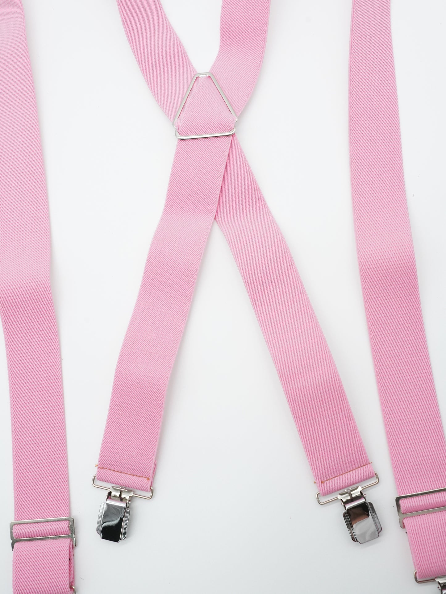 Bretelle rosa con clip