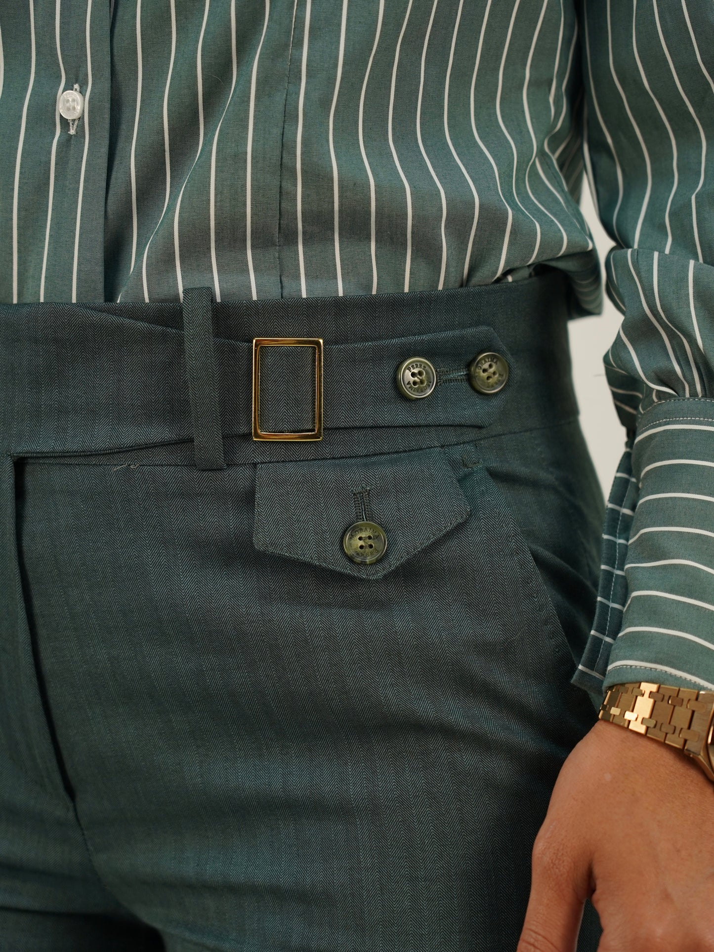 Tailleur doppiopetto smeraldo