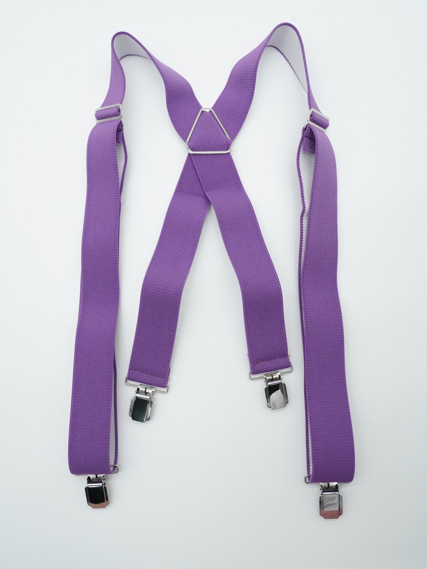 Bretelle viola con clip