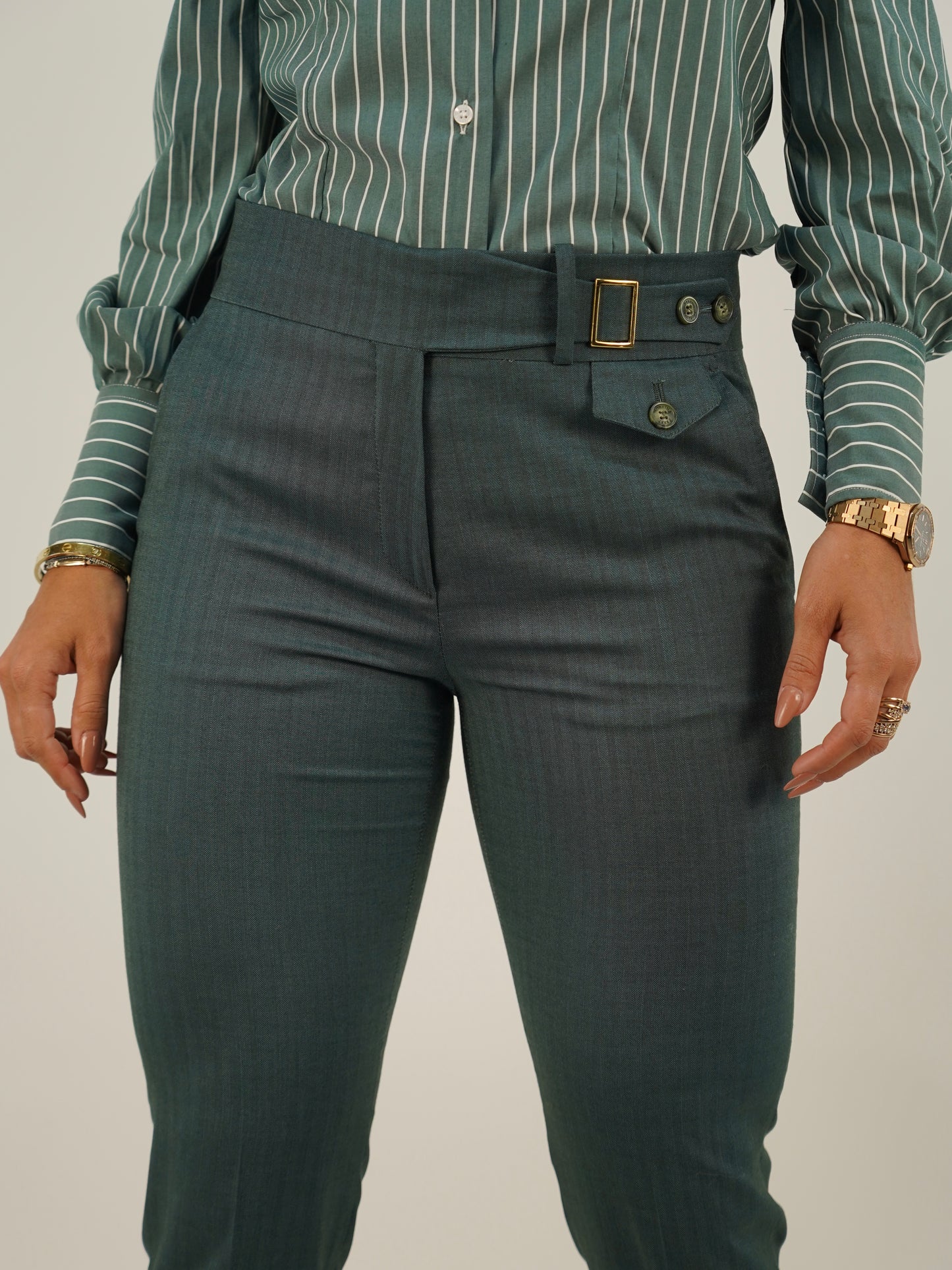 Tailleur doppiopetto smeraldo
