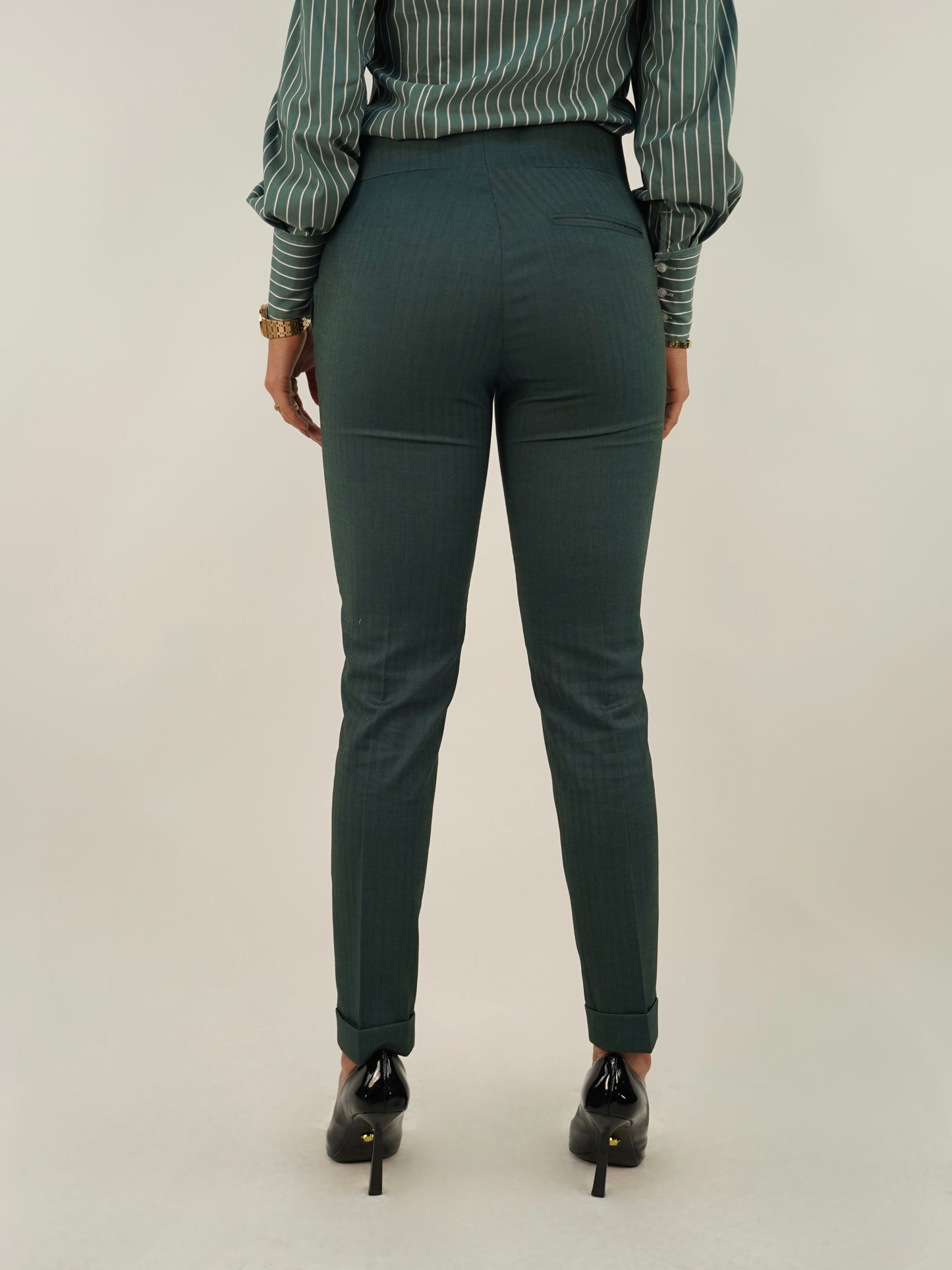 Tailleur doppiopetto smeraldo