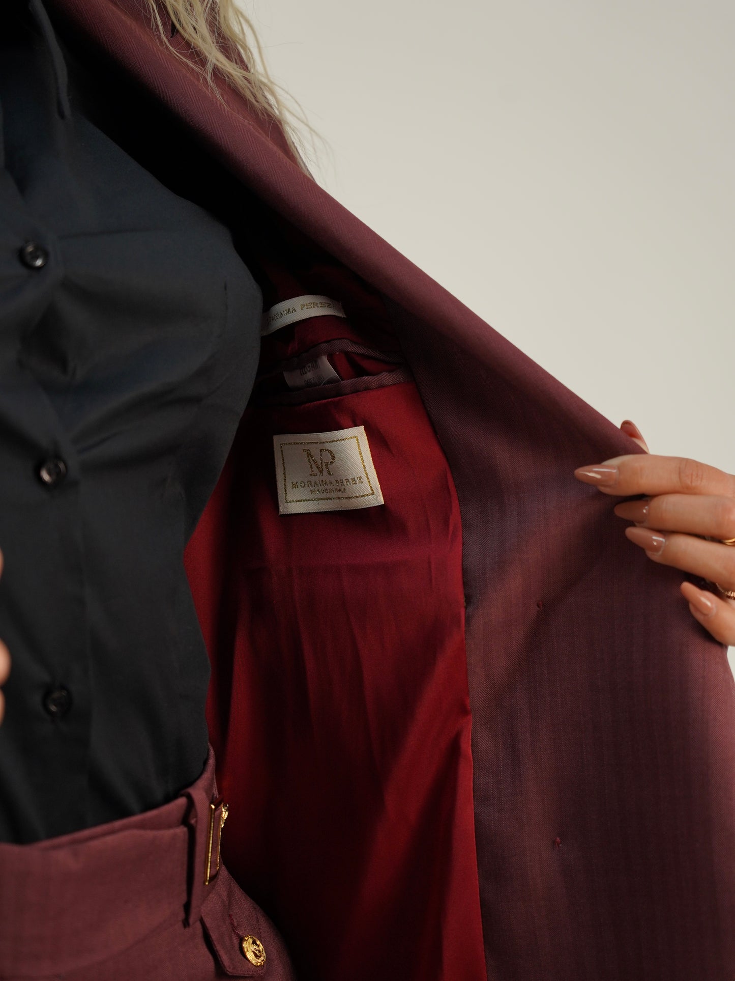 Tailleur doppiopetto rubino