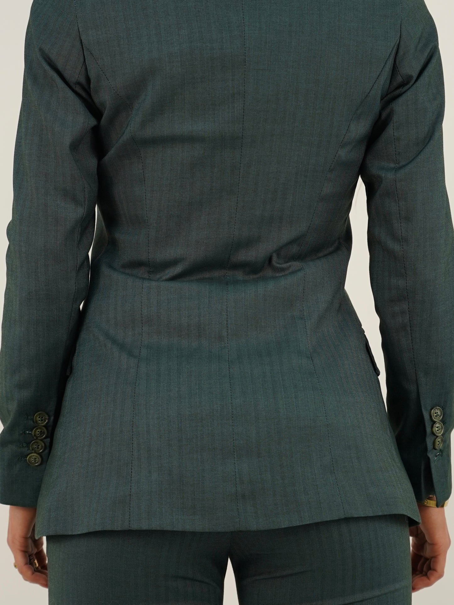 Tailleur doppiopetto smeraldo