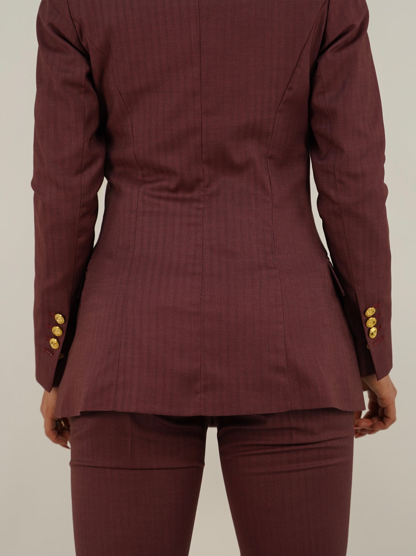 Tailleur doppiopetto rubino