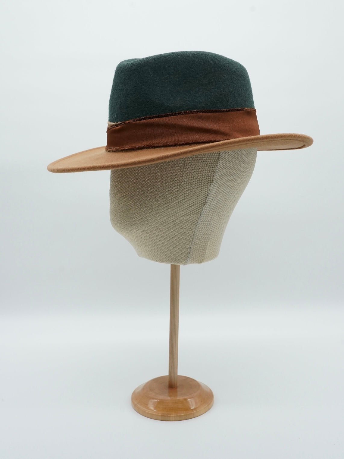 Cappello Texas Alce/Verde in feltro